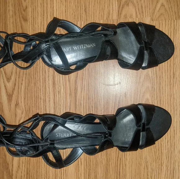 Stuart Weitzman Grecian Tall Gladiator Sandal Heel - Picture 10 of 11